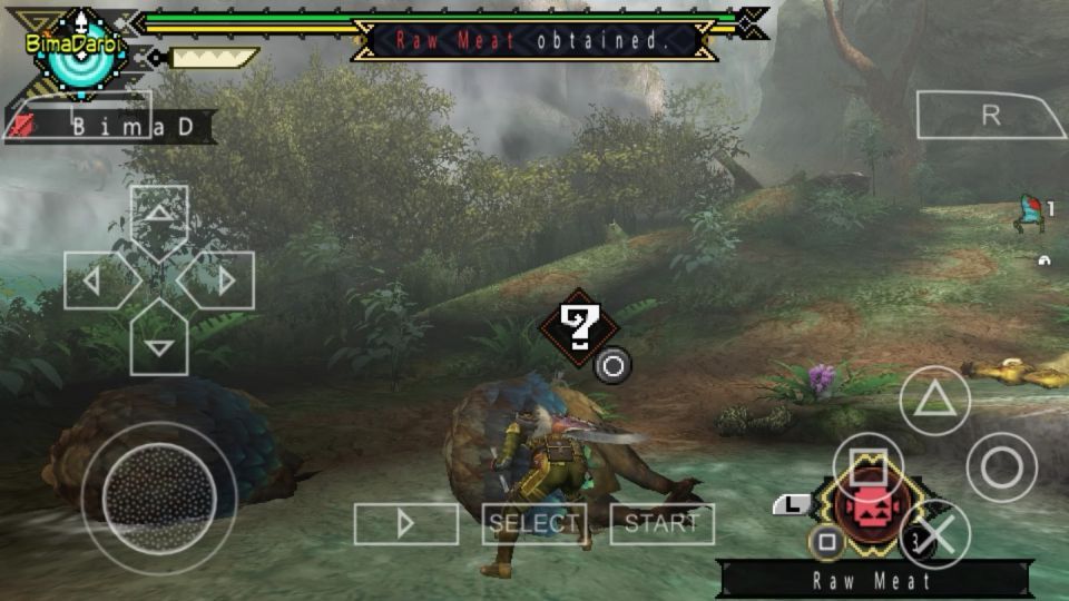 monster hunter portable 3rd emulator controls